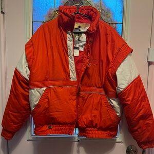 Vintage Red Snowsuit